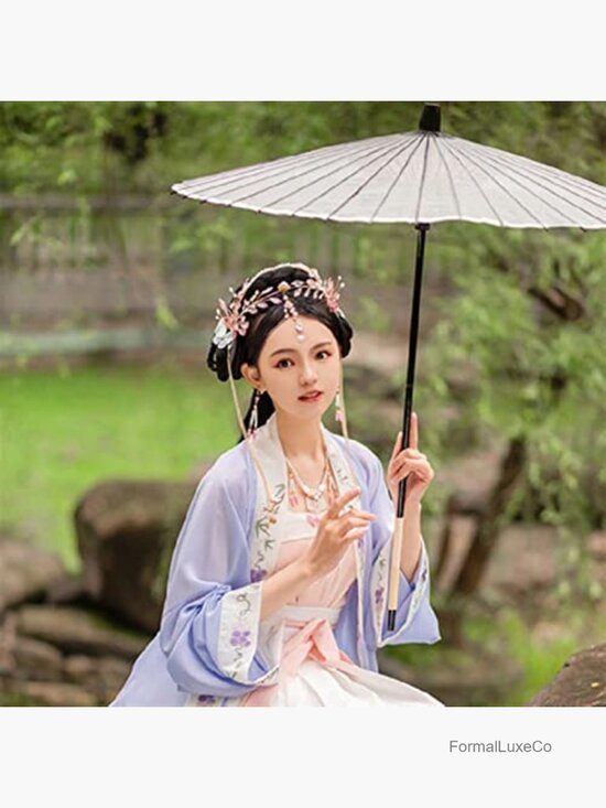 Long Tassel Headband Simulated Pearl Leaf Tiara Hair Accessory